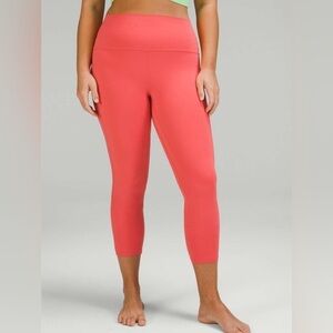 *NWOT* Lululemon Align Pant 25" with Pockets *Double Lined Pale Raspberry Size 4